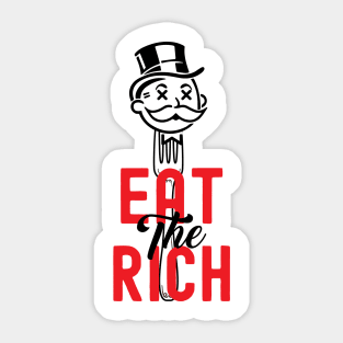 Eat The Rich Sticker